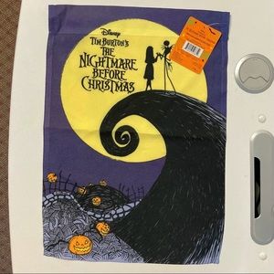 12.5” x 18” garden flag Nightmare before Christmas